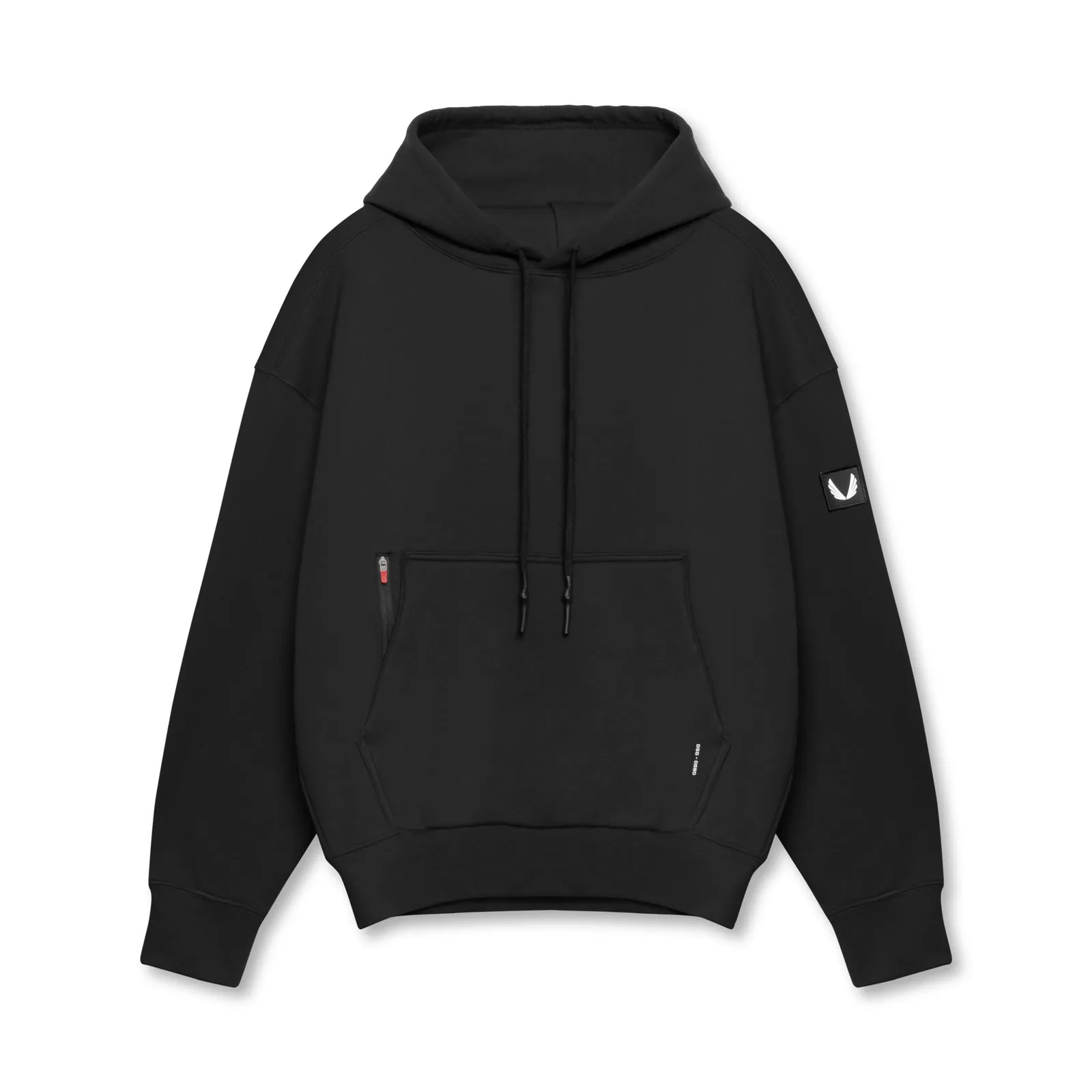 0680. Tech-Terry™ Weatherproof Hoodie - Black