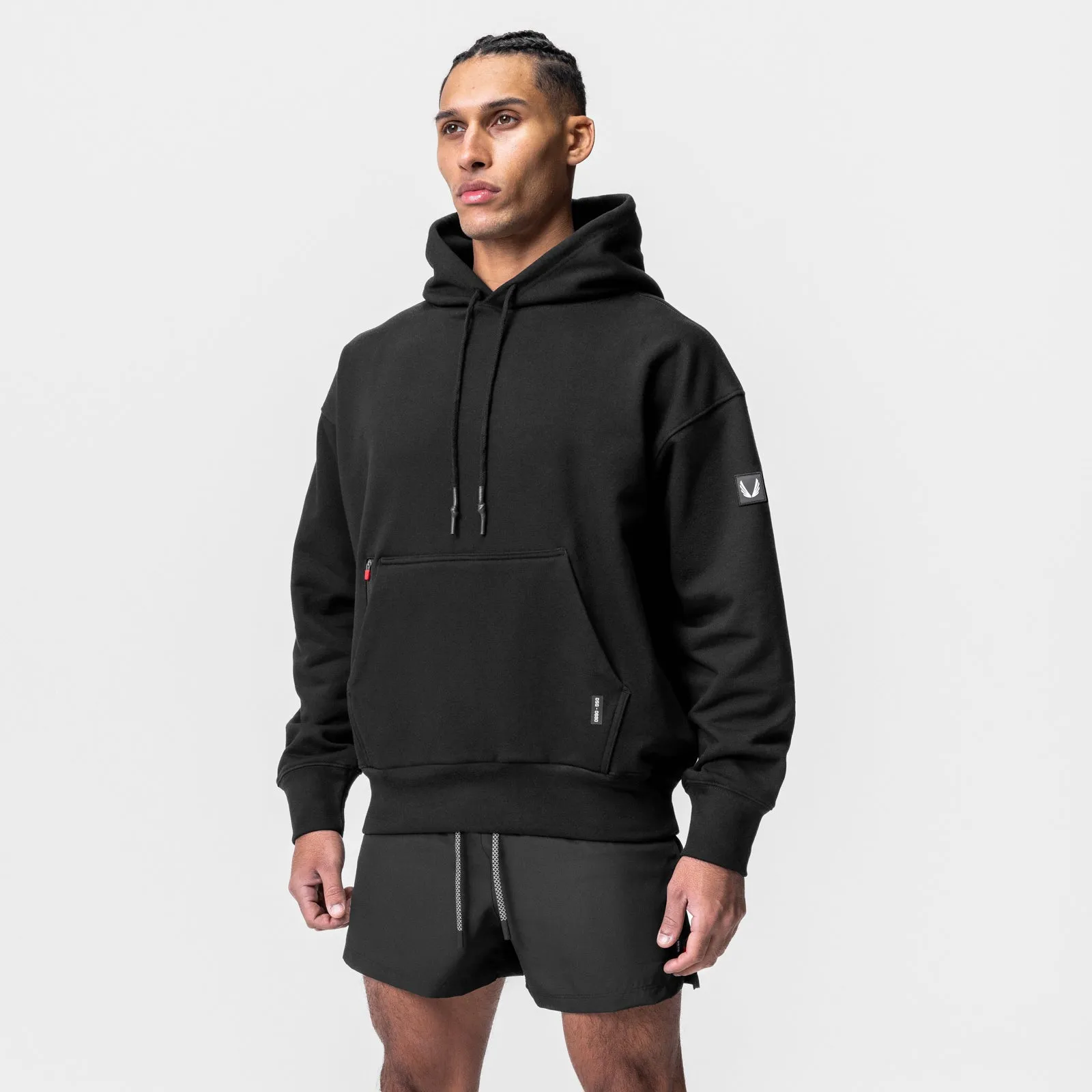 0680. Tech-Terry™ Weatherproof Hoodie - Black