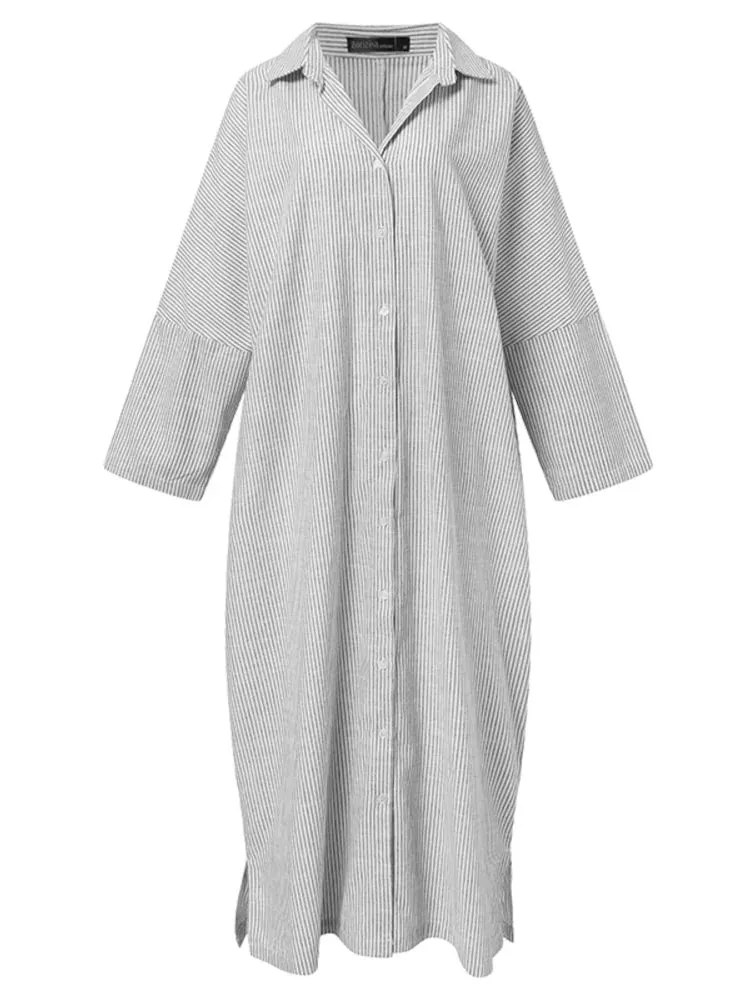 2024 Stripe Printed Beach Party Sundress