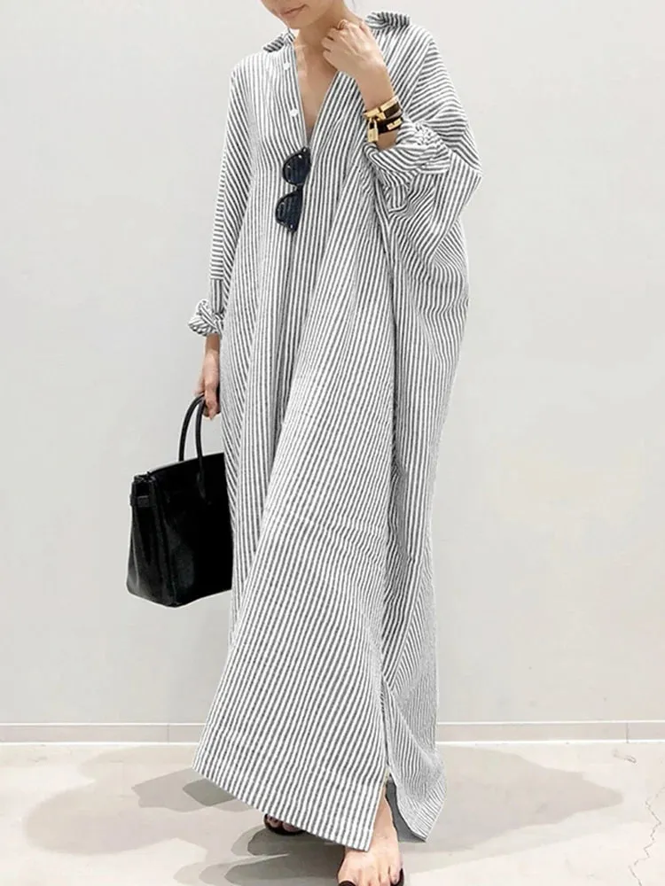 2024 Stripe Printed Beach Party Sundress