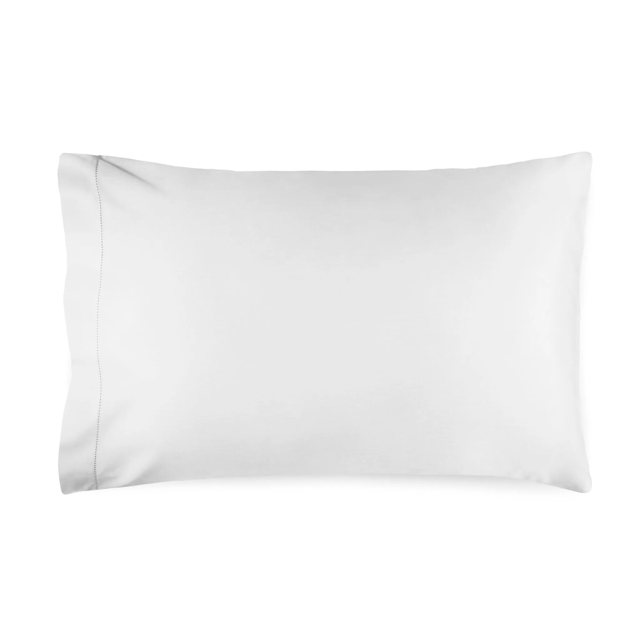 525TC White Percale Pillowcase Set | Amalia Home Victoria