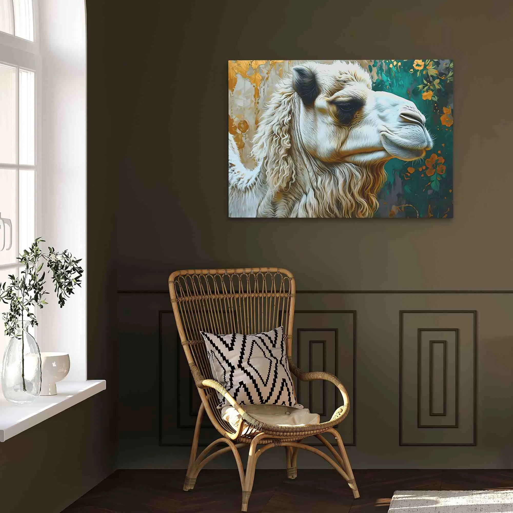 Albino Camel