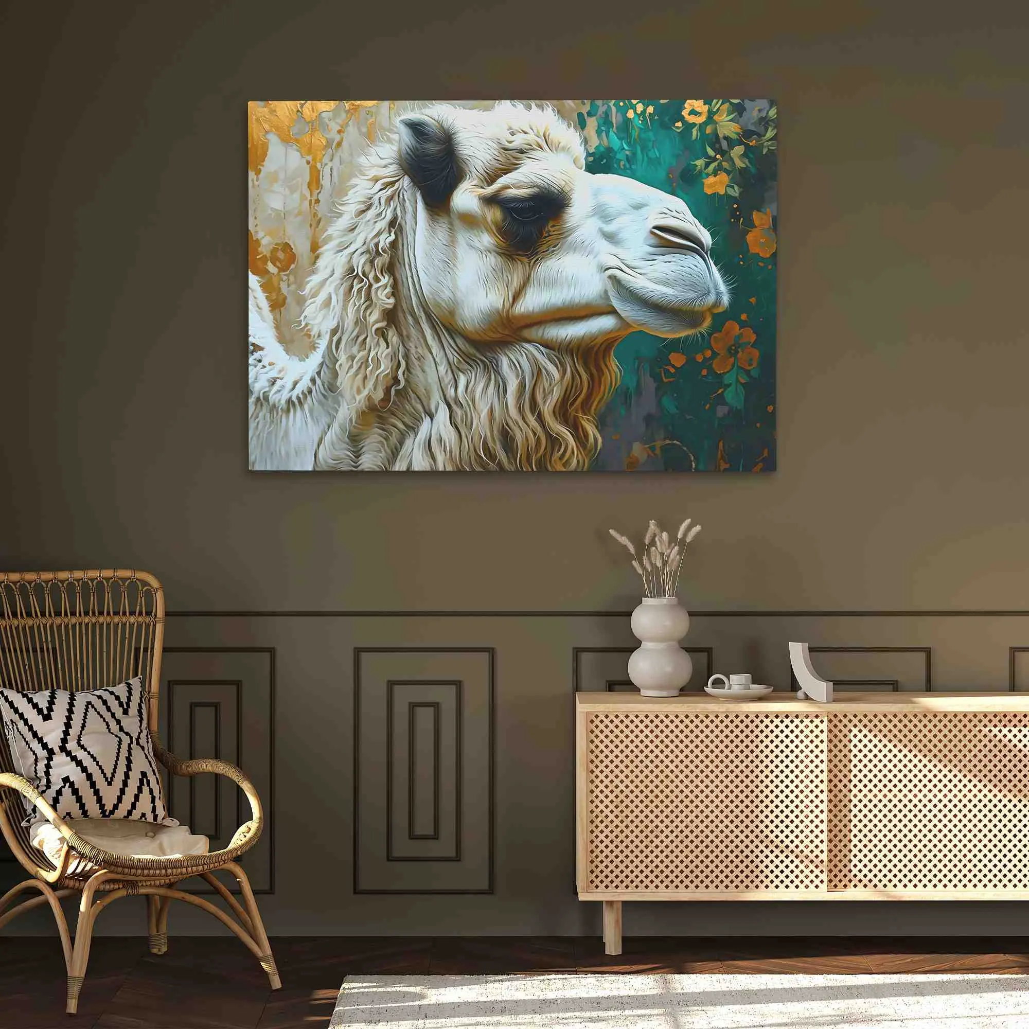 Albino Camel