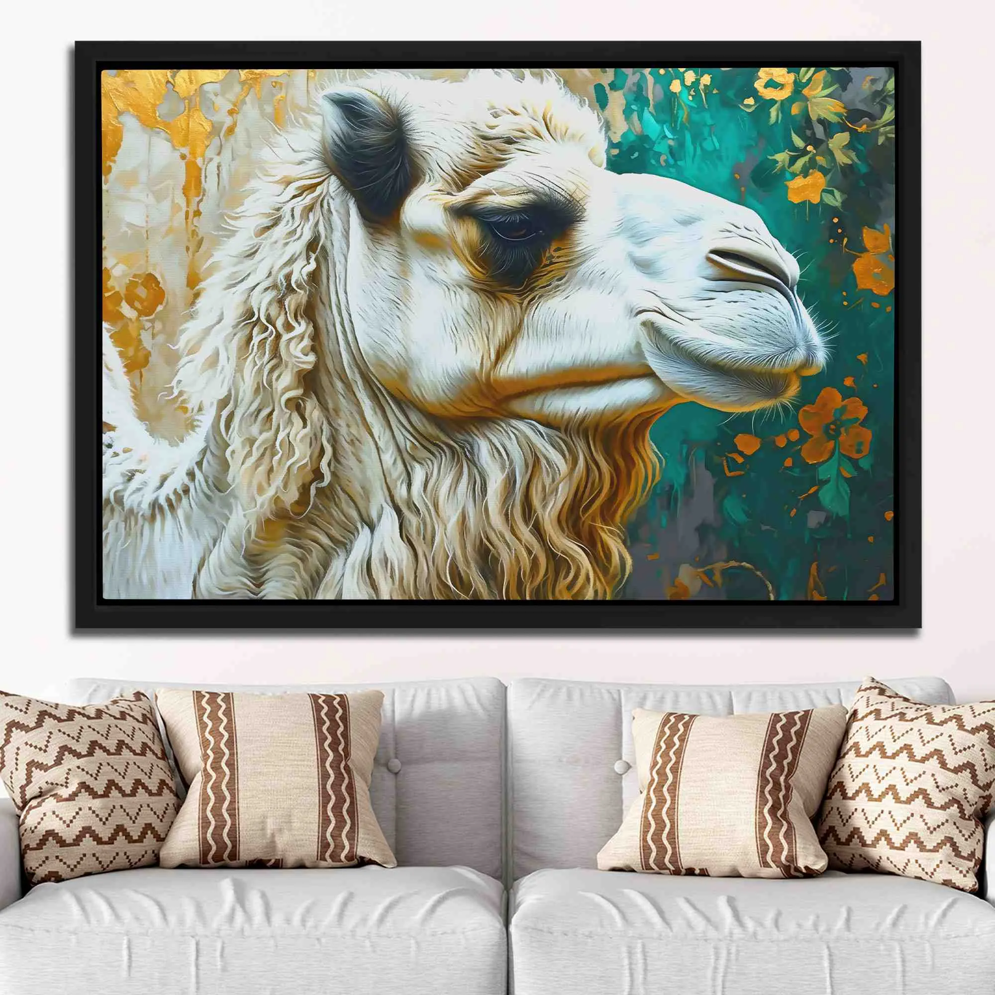 Albino Camel