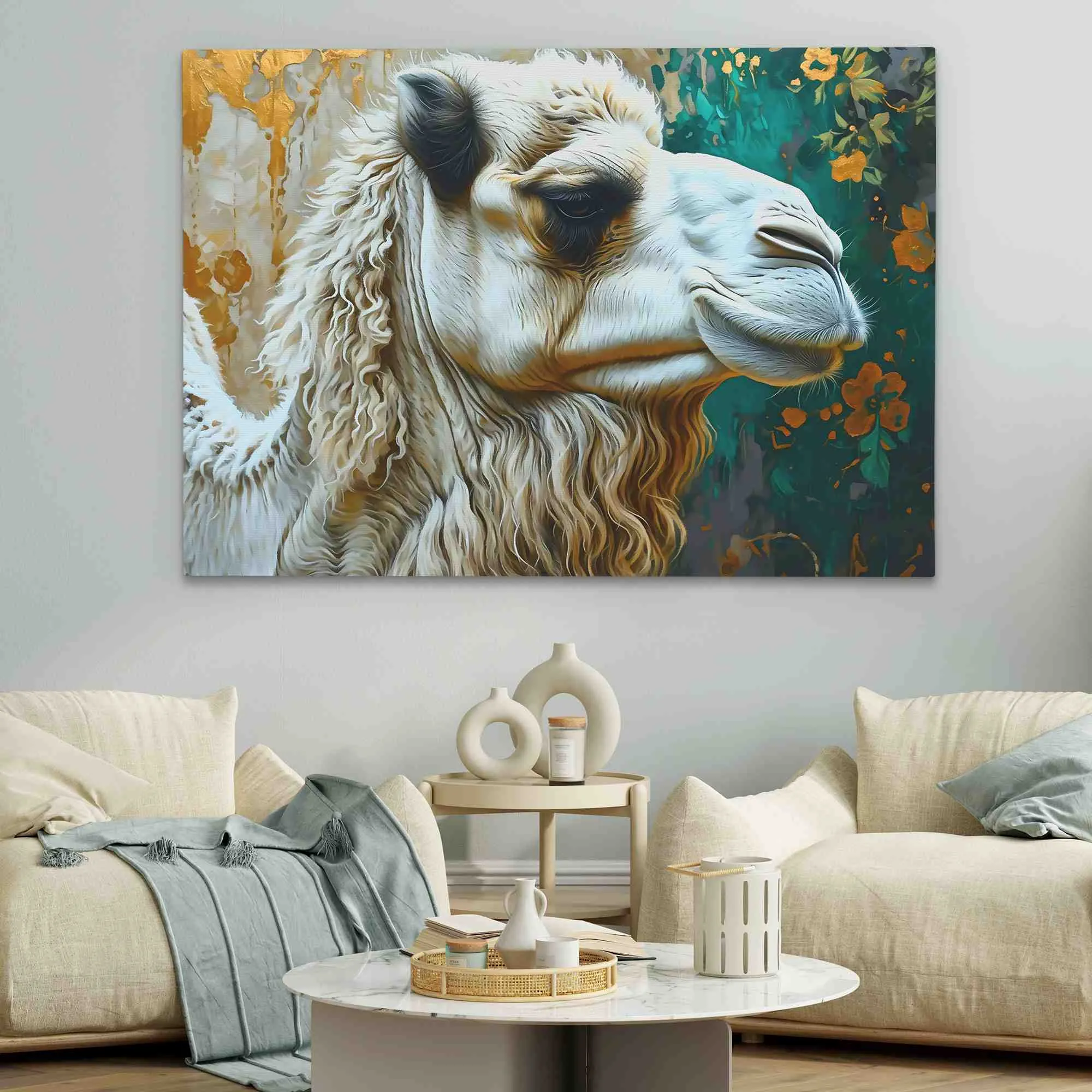 Albino Camel