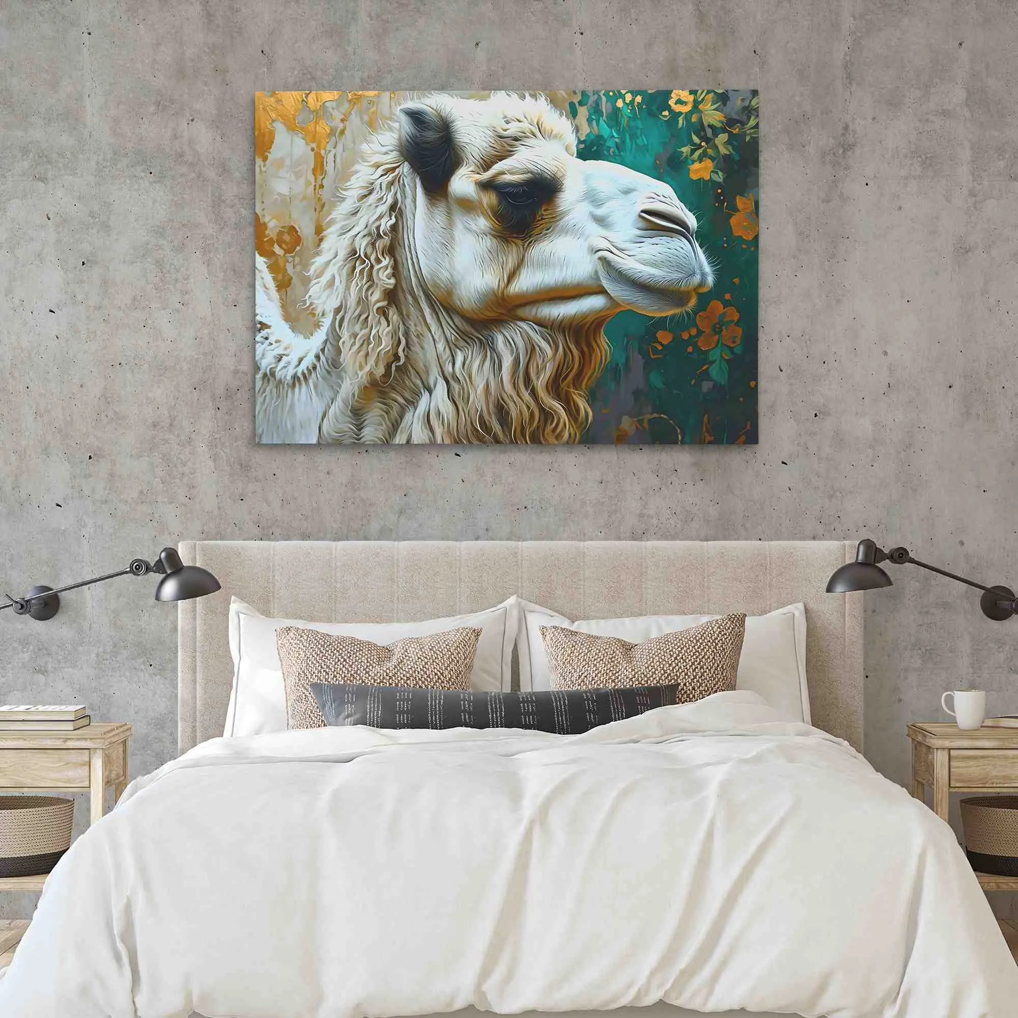 Albino Camel