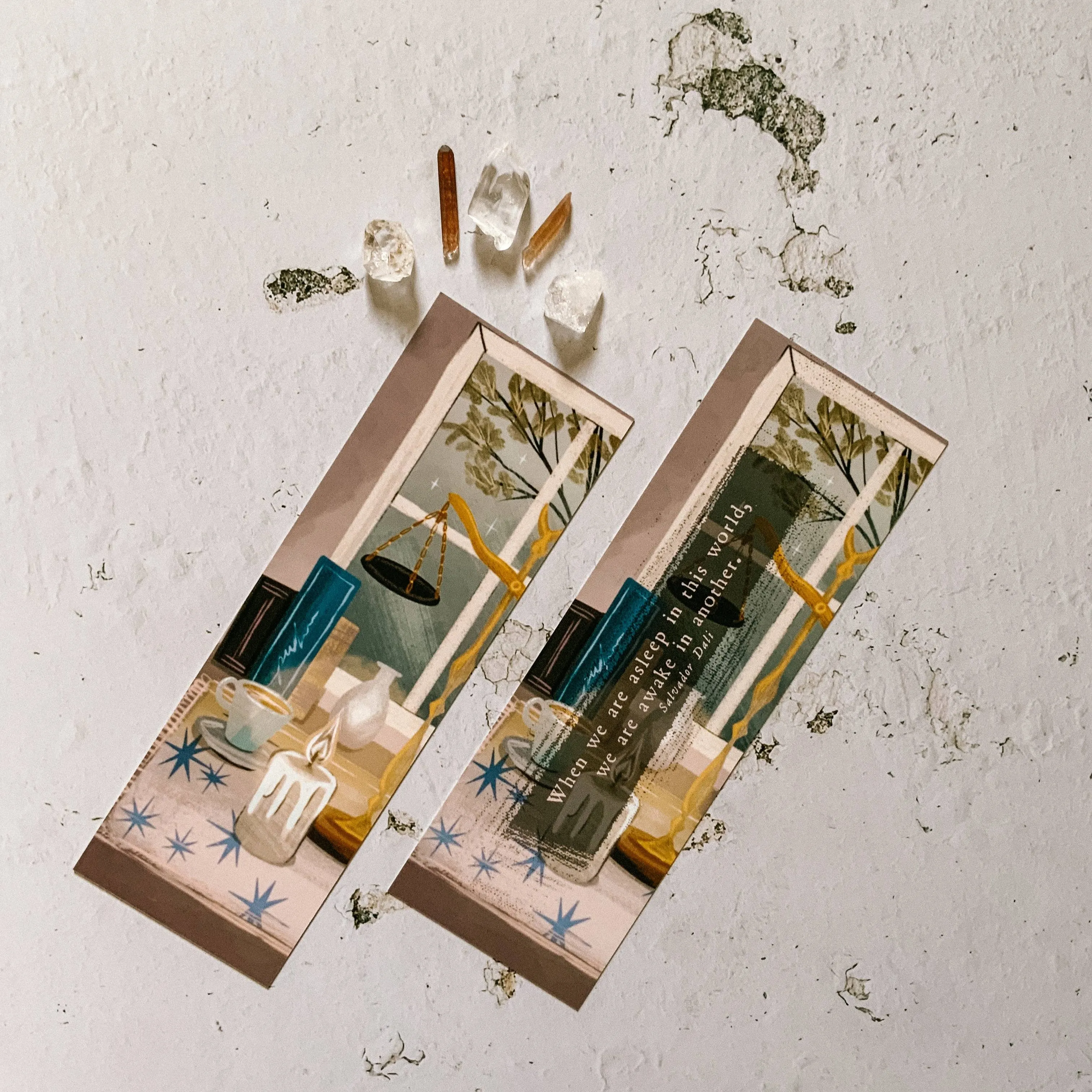 Asleep in this World Literary Bookmark