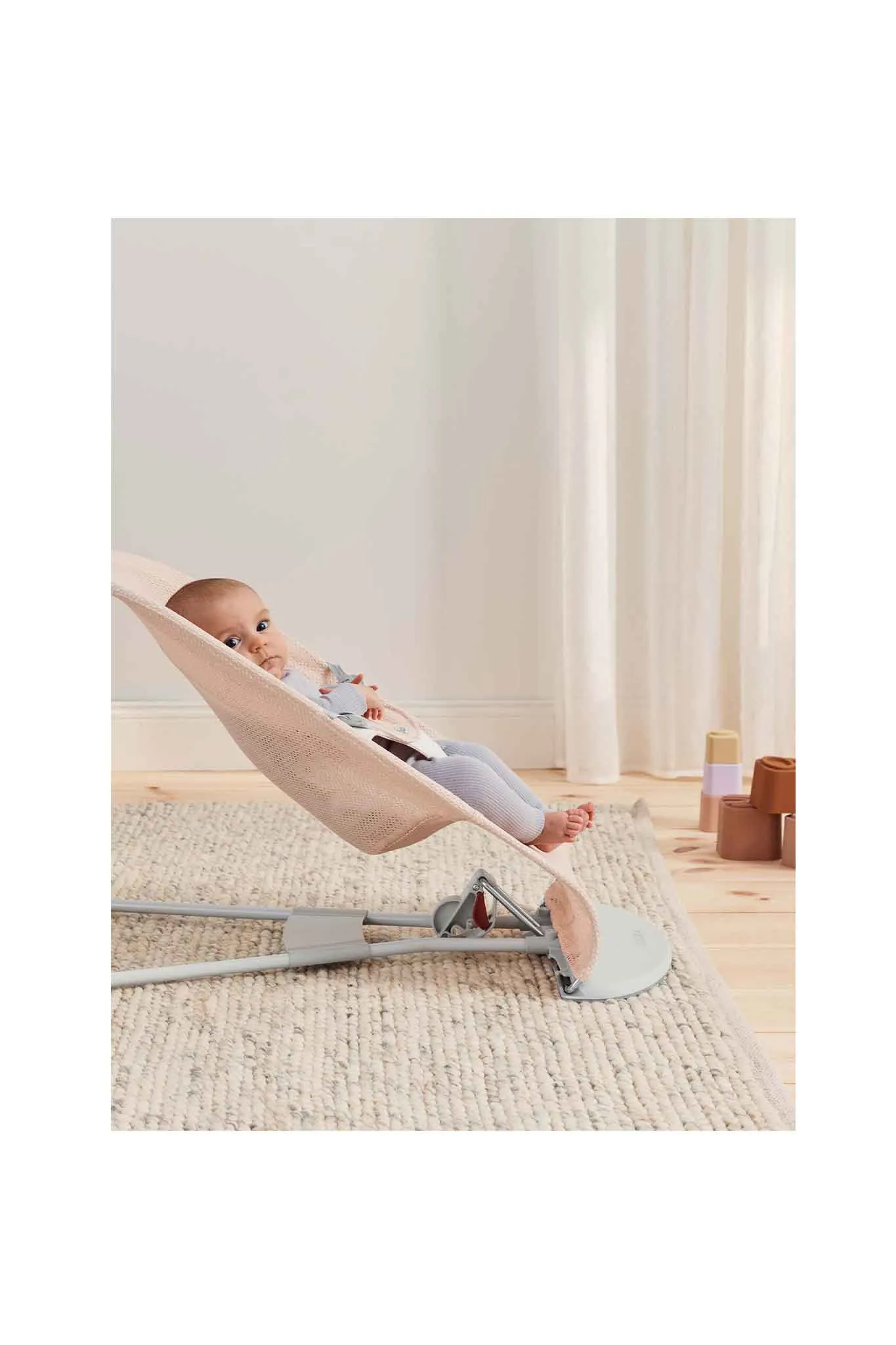 BabyBjörn Bouncer Balance Soft Mesh Grey Frame