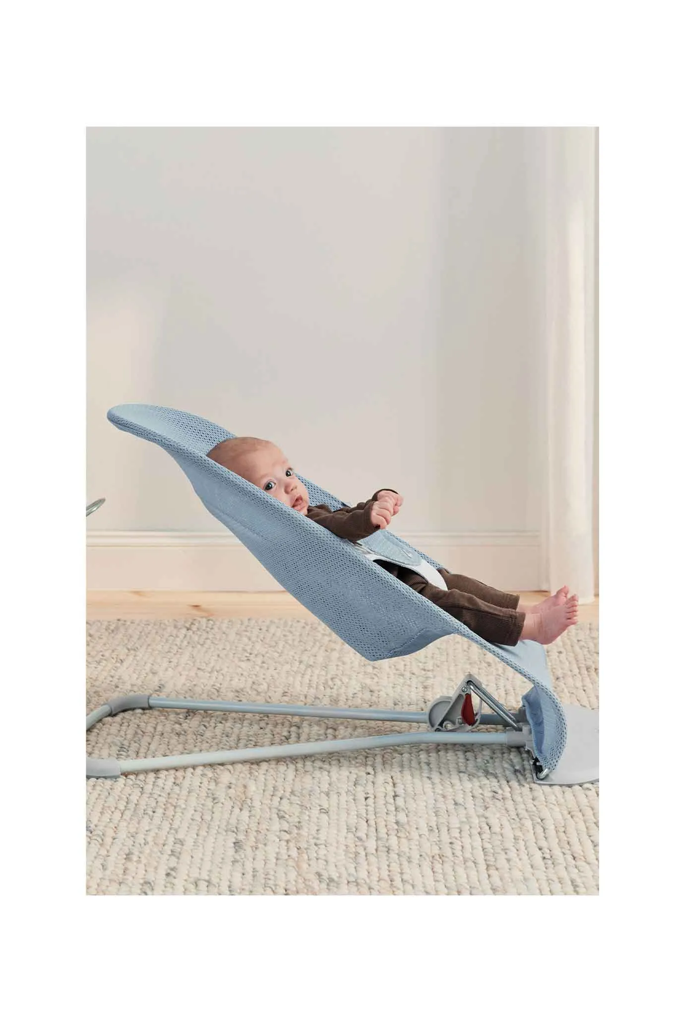 BabyBjörn Bouncer Balance Soft Mesh Grey Frame