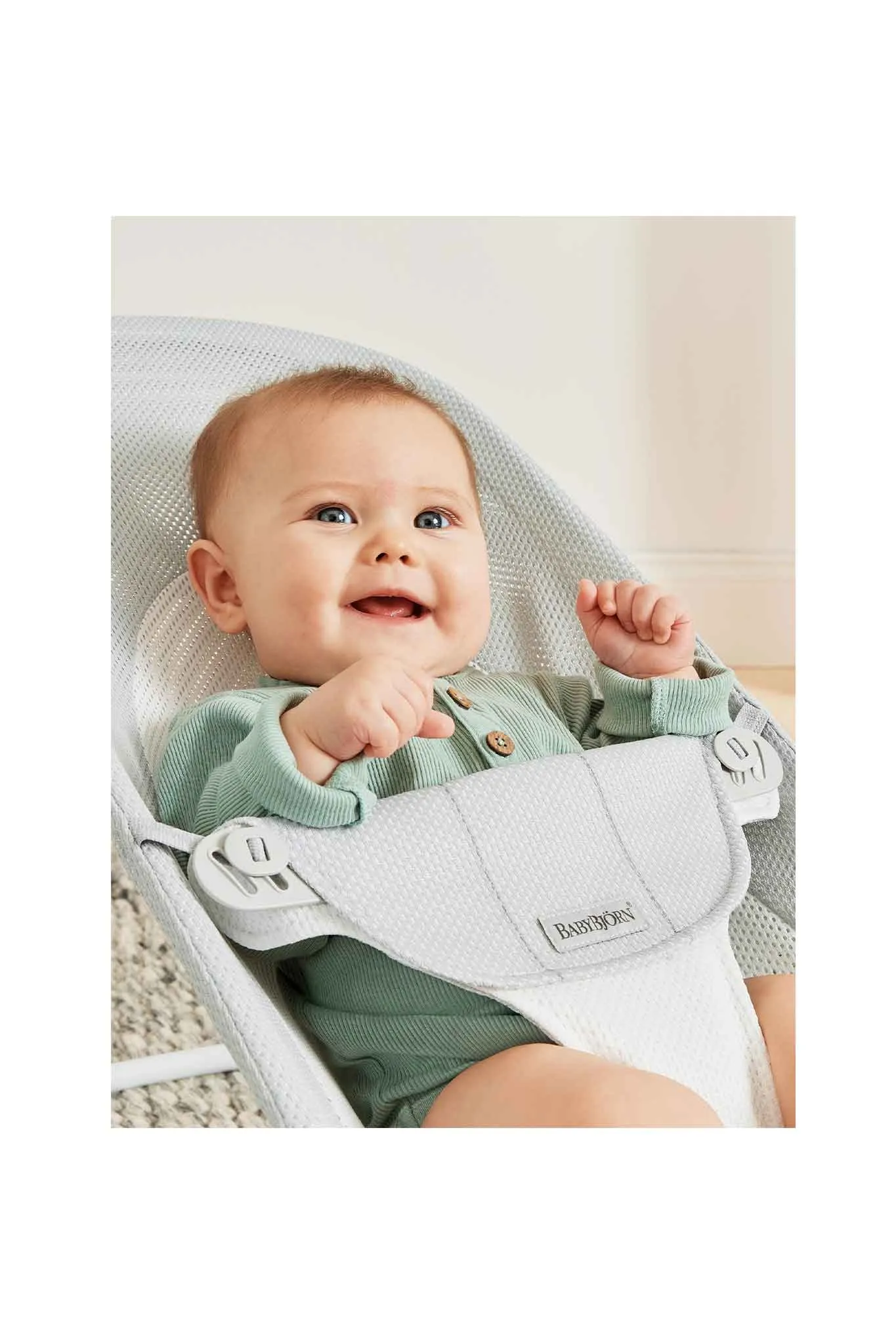 BabyBjörn Bouncer Balance Soft Mesh Grey Frame