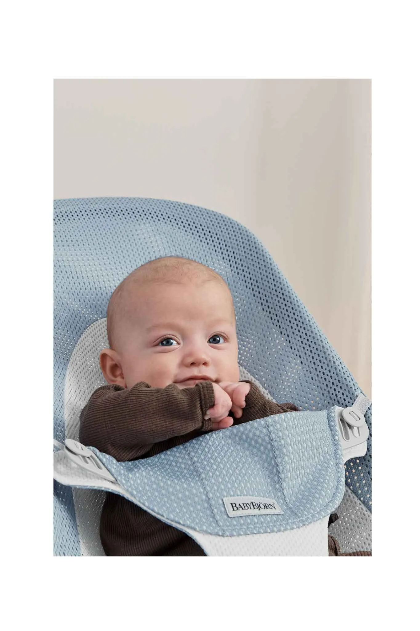 BabyBjörn Bouncer Balance Soft Mesh Grey Frame