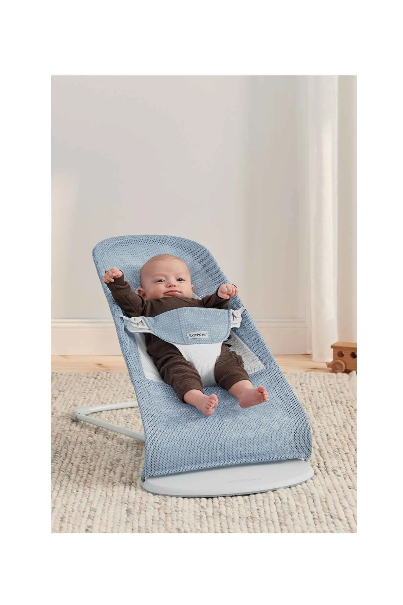 BabyBjörn Bouncer Balance Soft Mesh Grey Frame