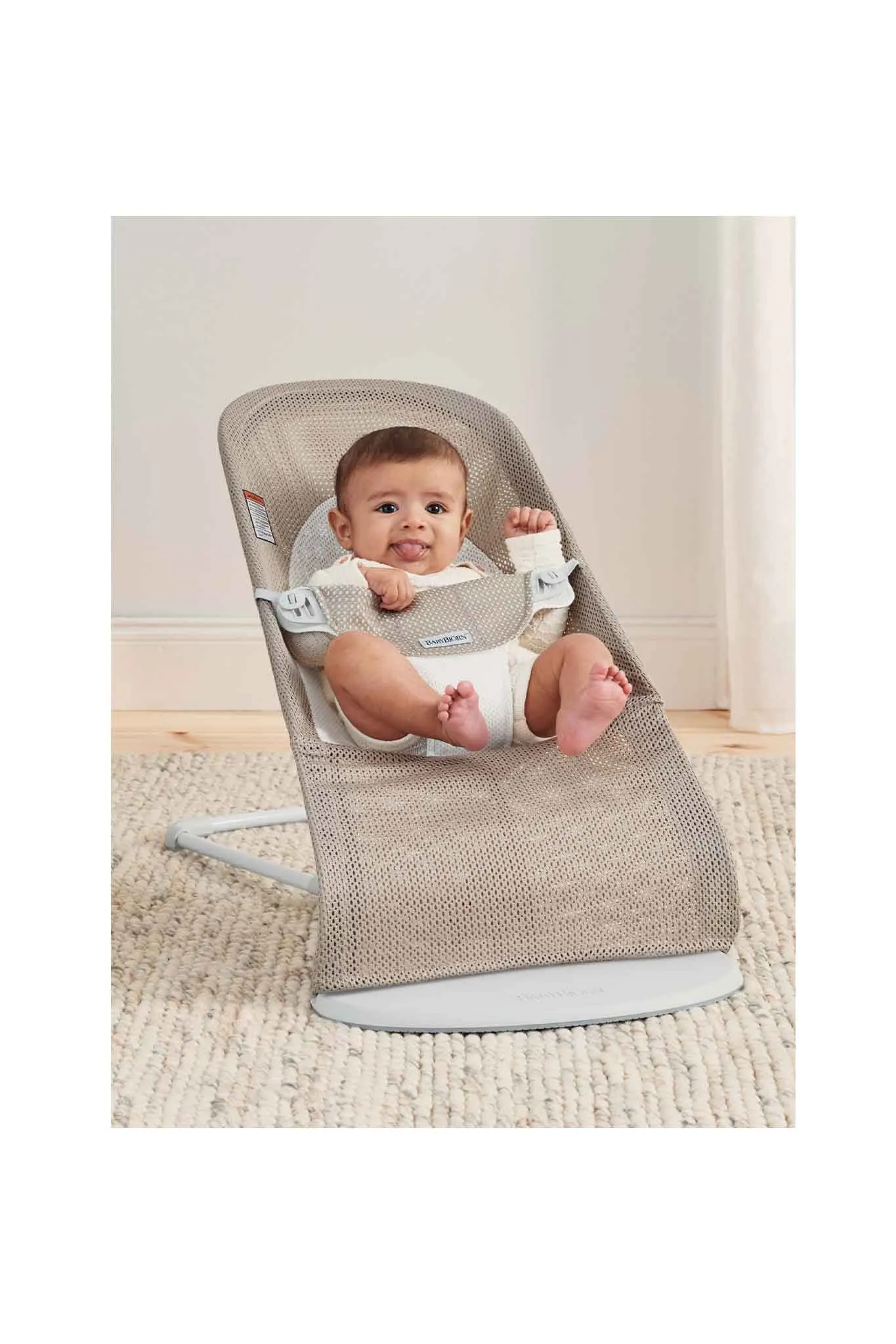 BabyBjörn Bouncer Balance Soft Mesh Grey Frame