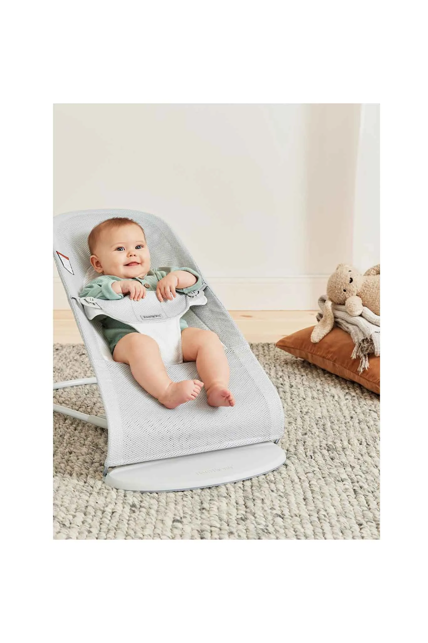 BabyBjörn Bouncer Balance Soft Mesh Grey Frame