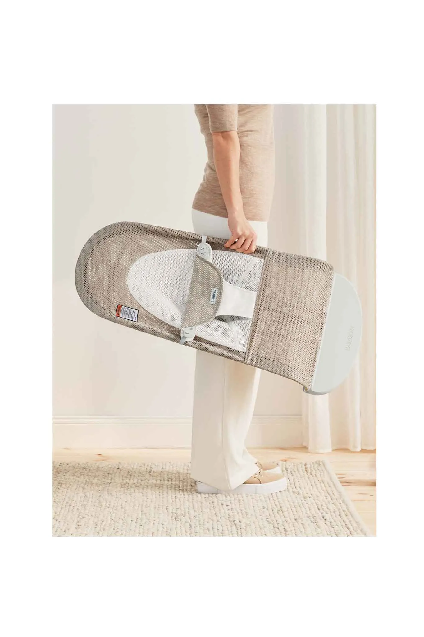 BabyBjörn Bouncer Balance Soft Mesh Grey Frame