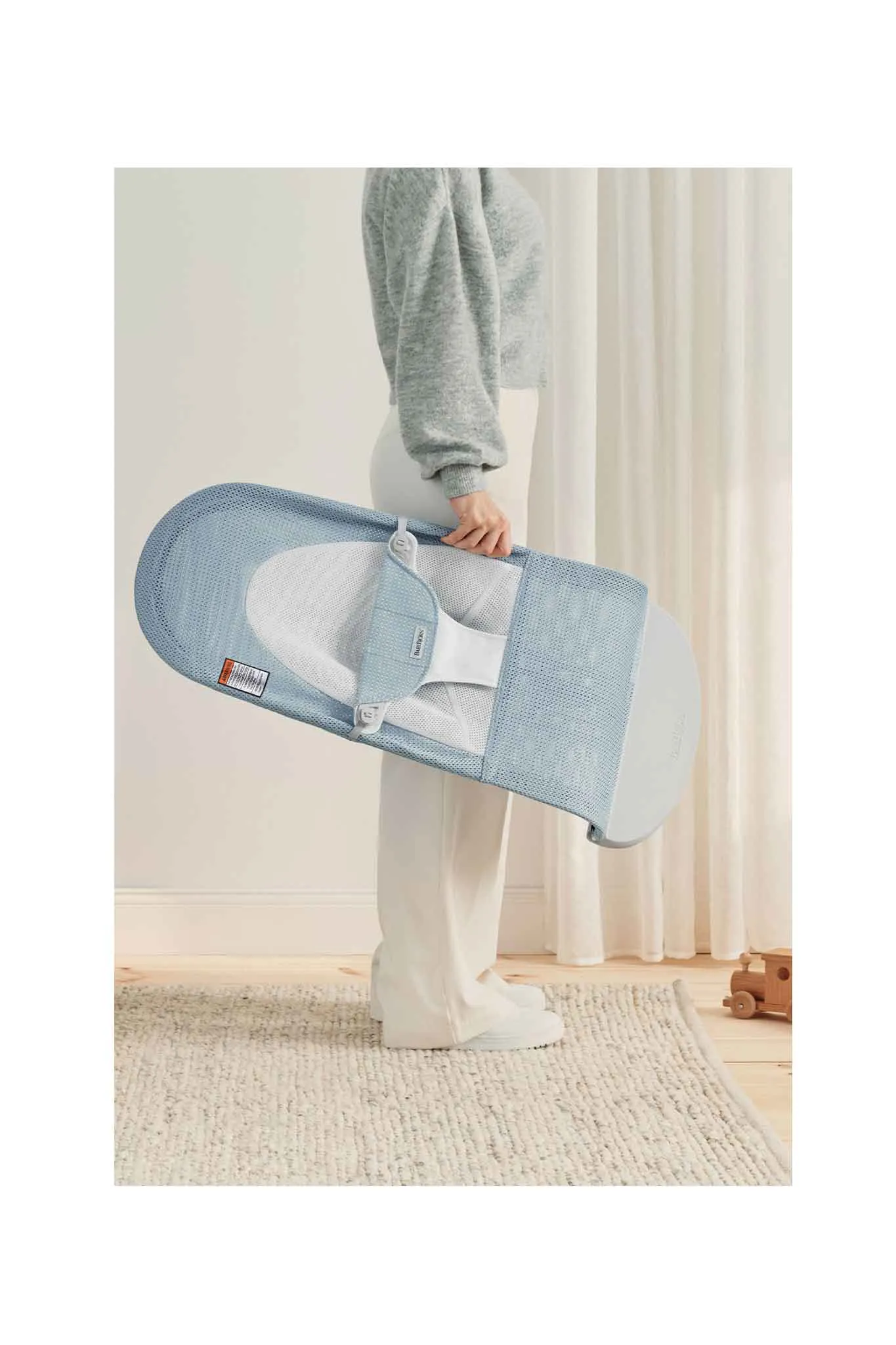 BabyBjörn Bouncer Balance Soft Mesh Grey Frame