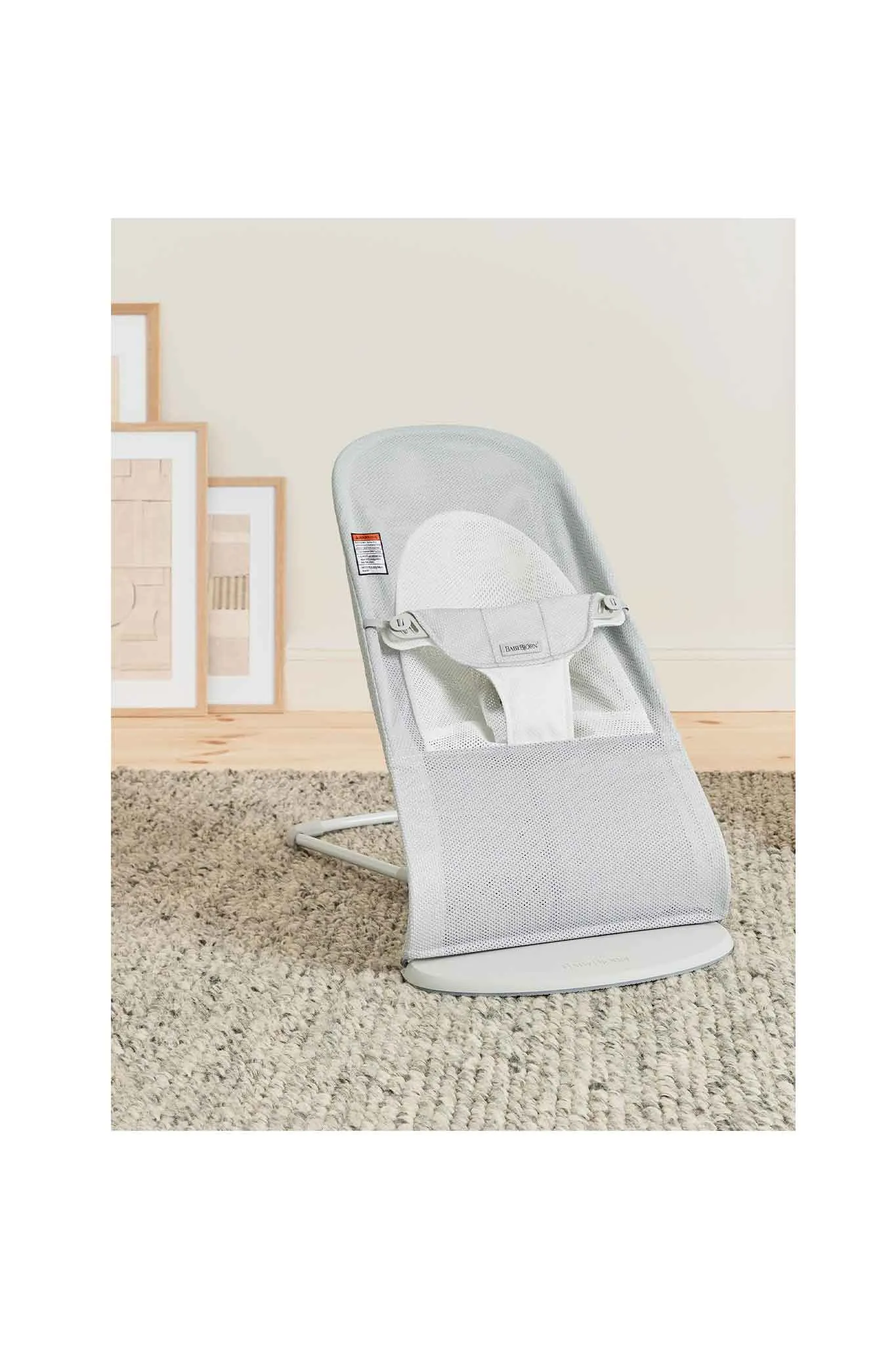 BabyBjörn Bouncer Balance Soft Mesh Grey Frame