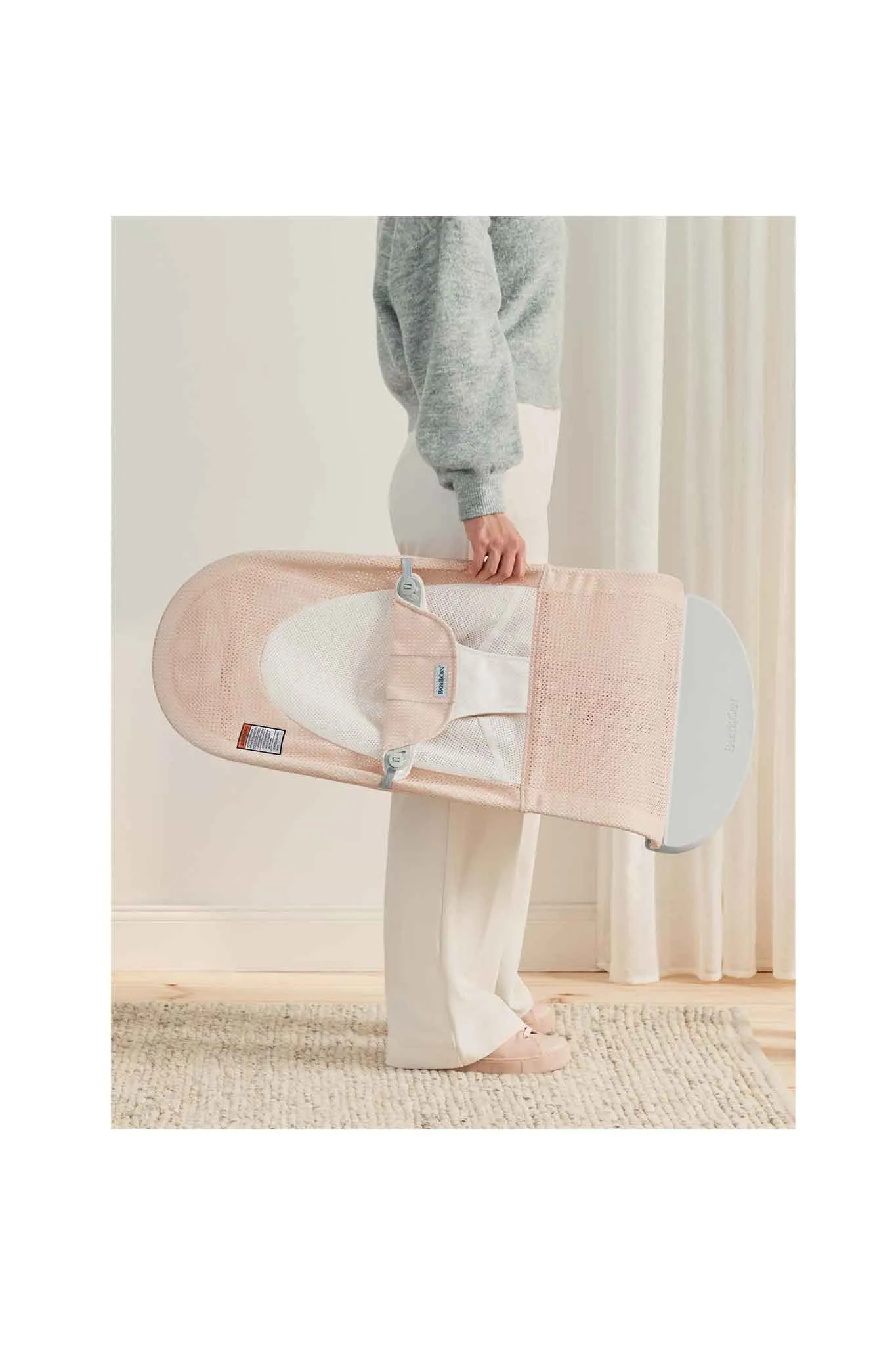 BabyBjörn Bouncer Balance Soft Mesh Grey Frame