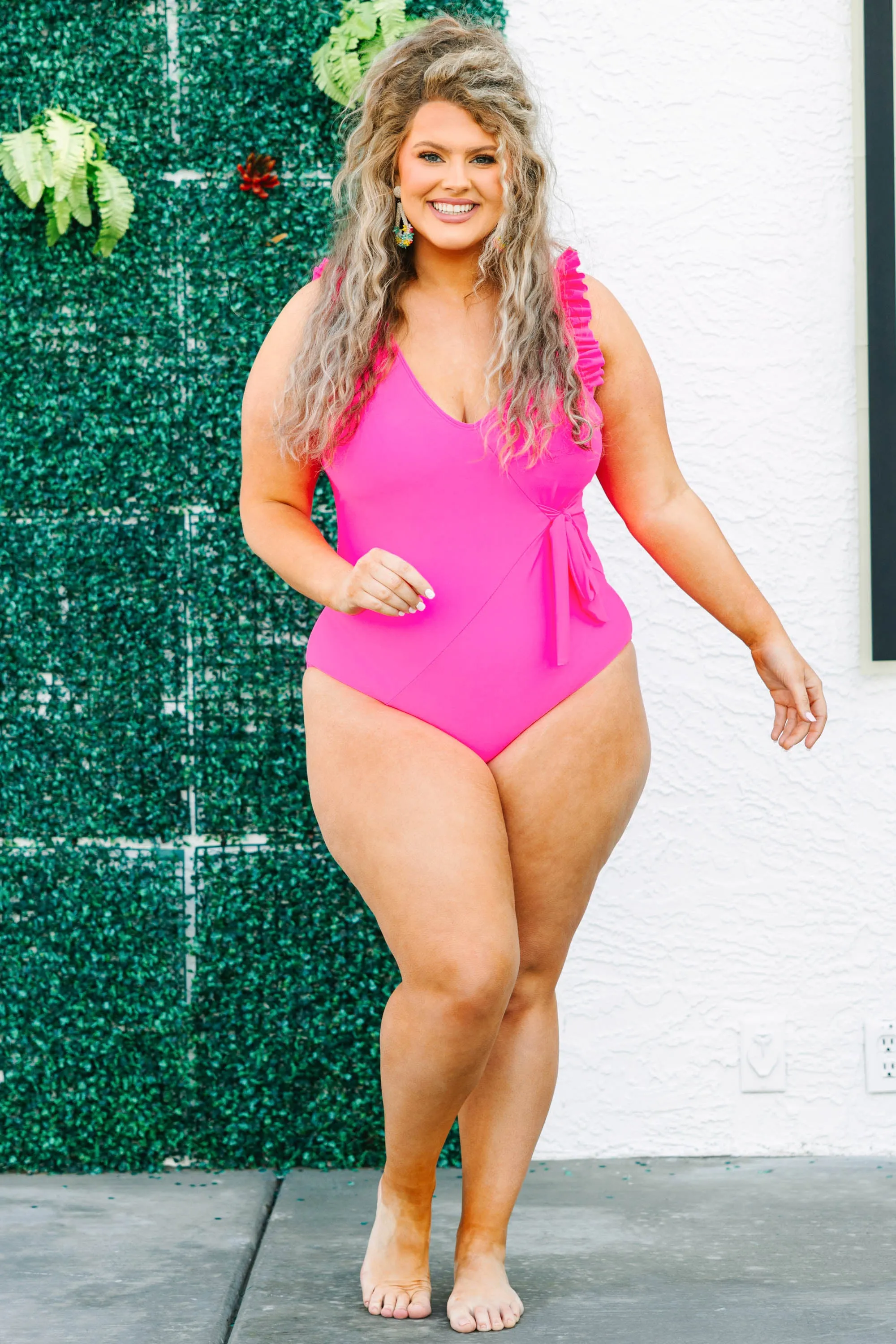 Beach Bliss Swimsuit, Pink