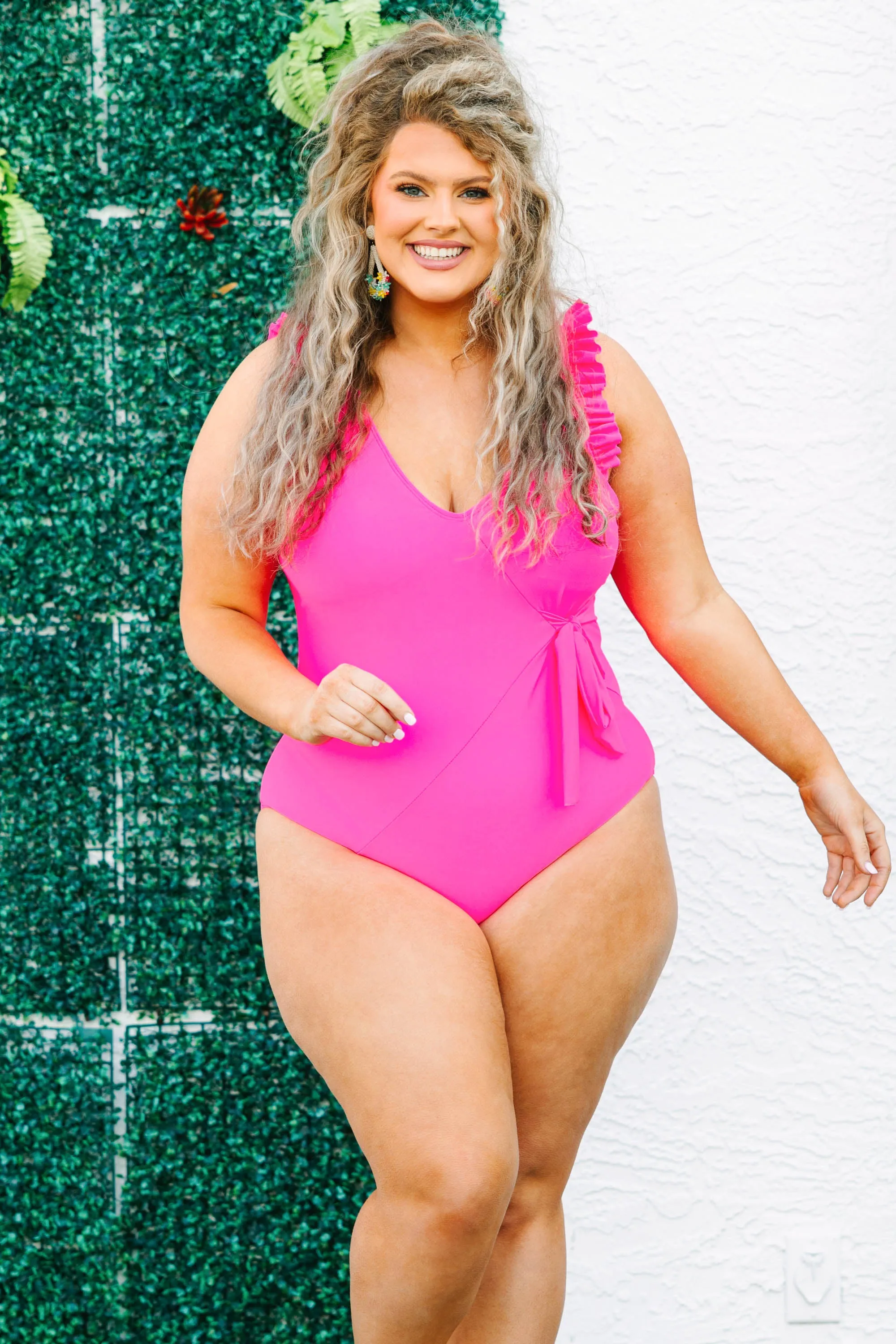 Beach Bliss Swimsuit, Pink