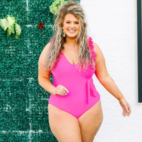 Beach Bliss Swimsuit, Pink
