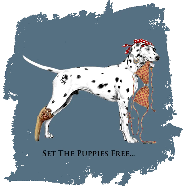 Bikini Dog T-Shirt