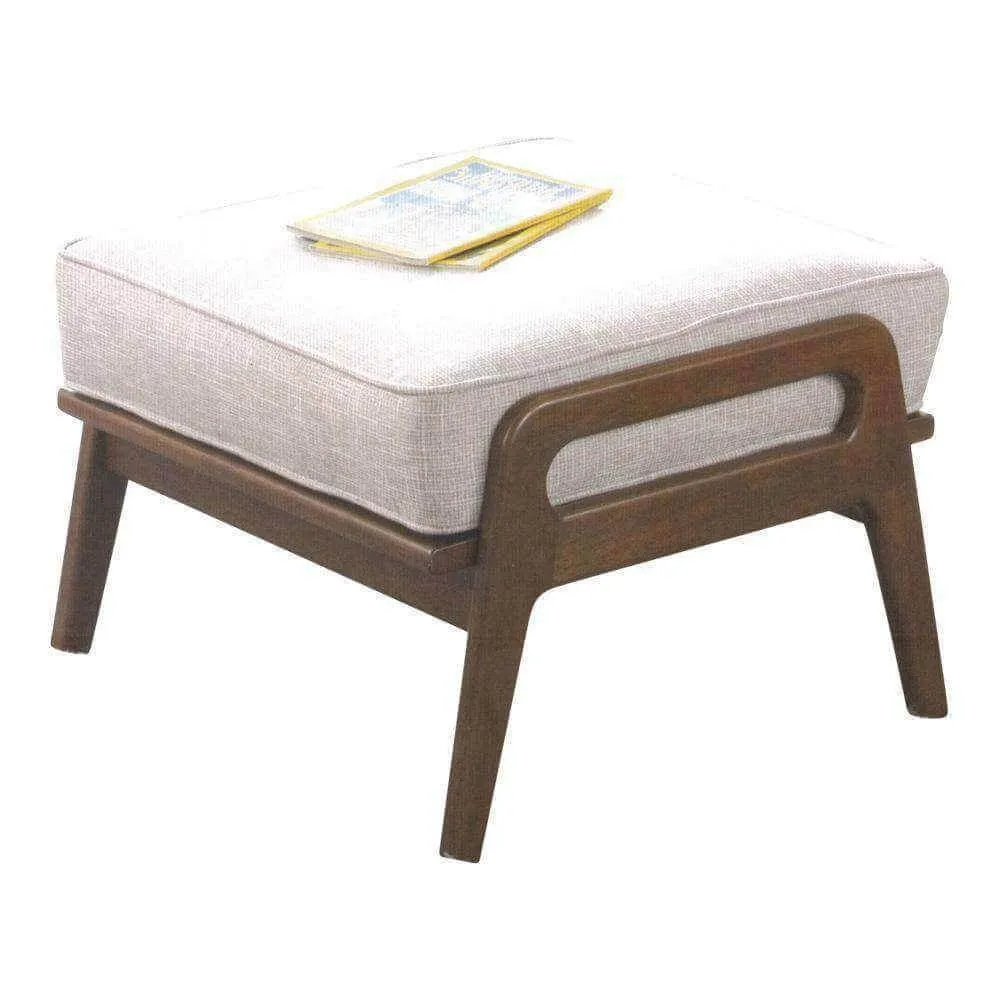 Borealine Wooden Armchair Sofa   Ottoman