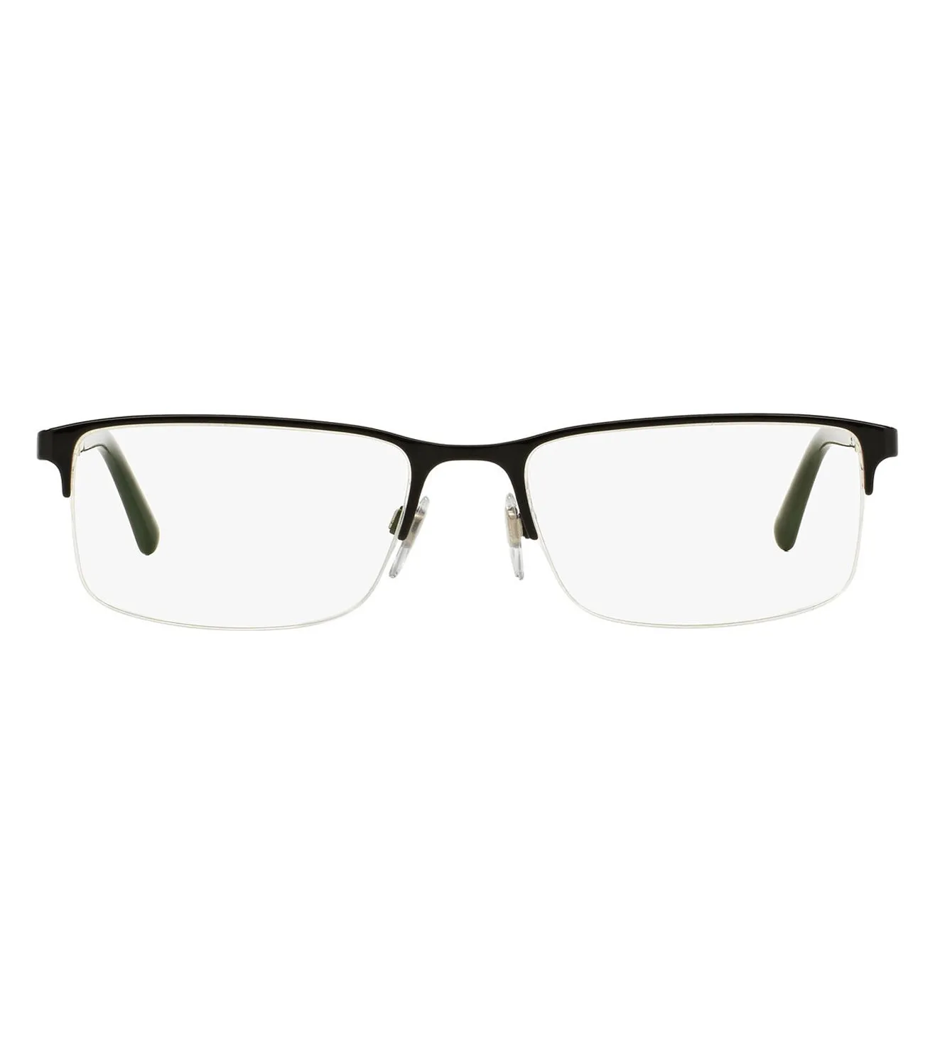 Burberry Men's Black Rectangular Optical Frames