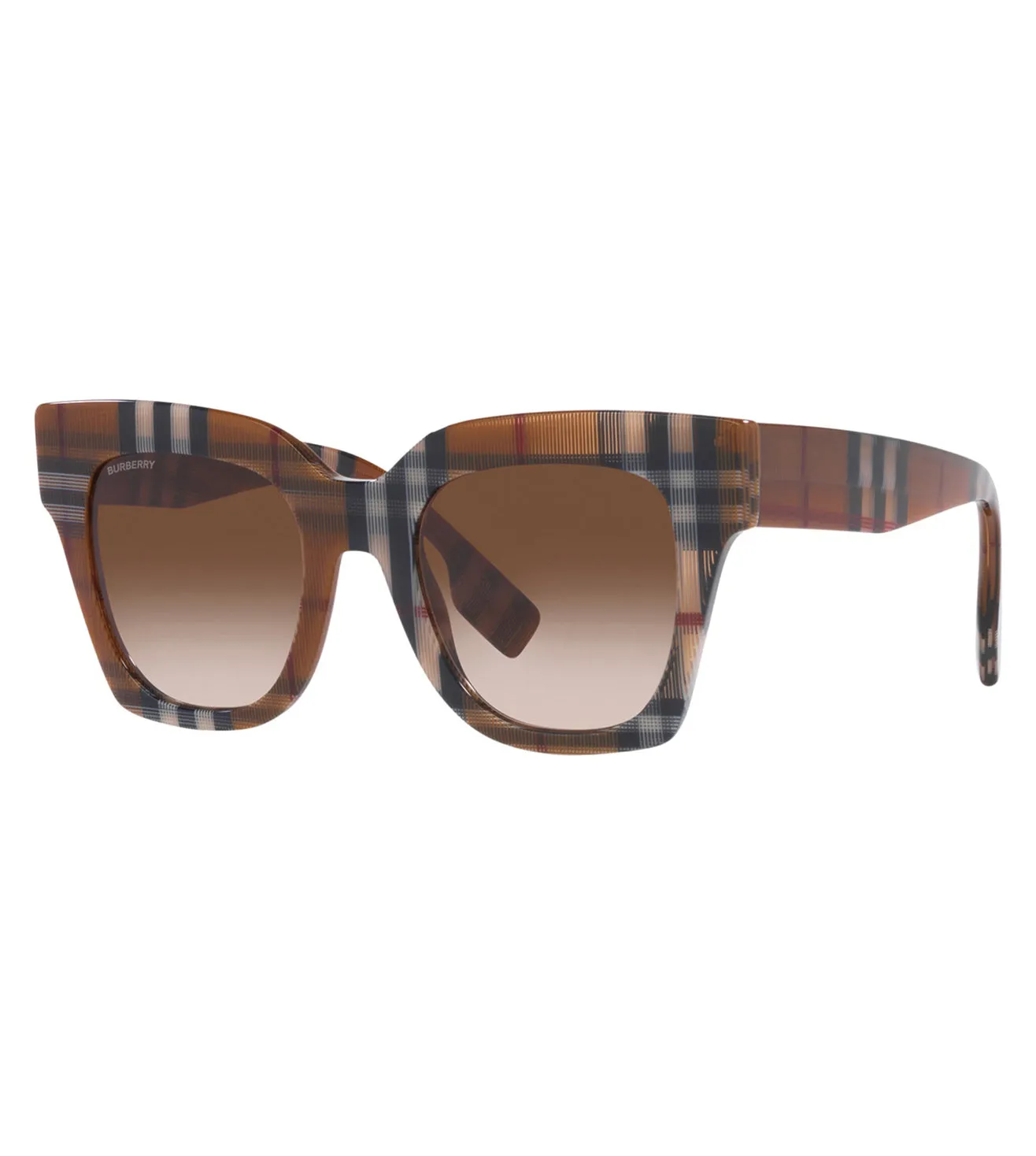Burberry Women's Brown Gradient Square Sunglasses