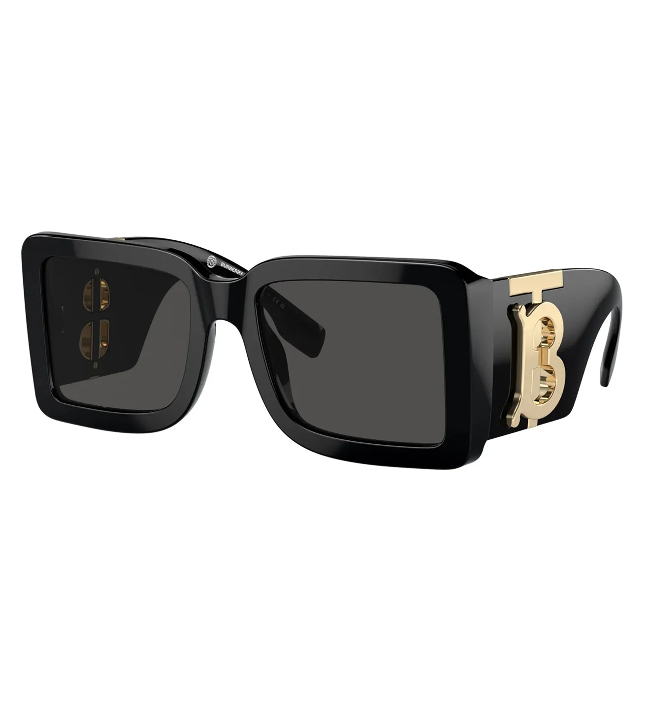 Burberry Women's Dark grey Square Sunglasses