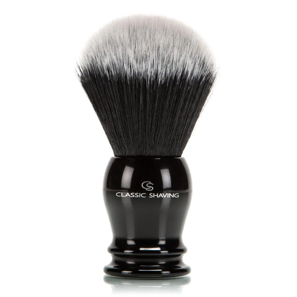Classic Brand Shaving Brushes in Black or Ivory