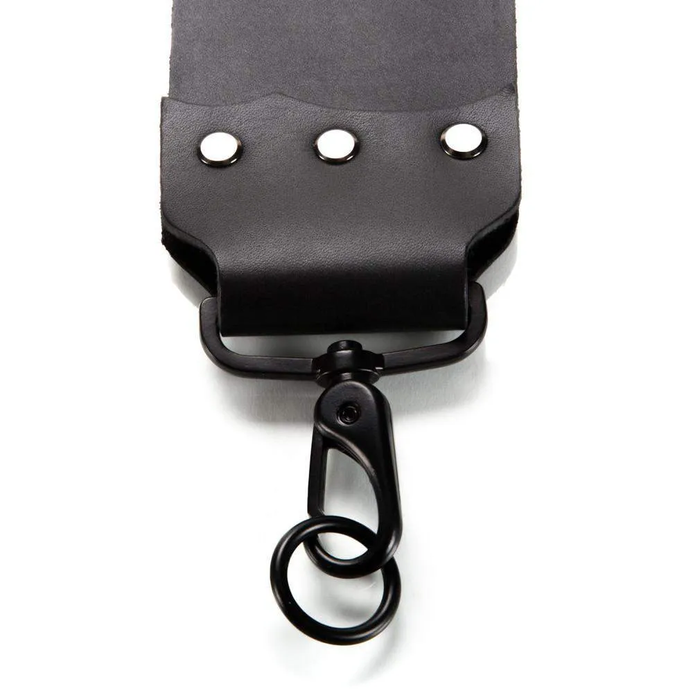 Classic Shaving - 3" Black Double Razor Strop With Nylon 2nd Strop