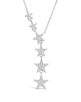 CZ Star Y Necklace