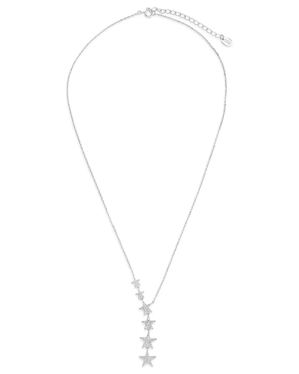 CZ Star Y Necklace