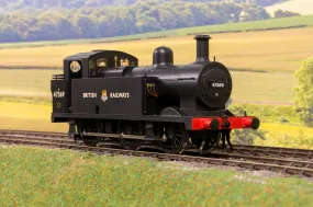 Dapol O Gauge 7S-026-009 Class 3F 'Jinty' 0-6-0T BR black e/c '47569'