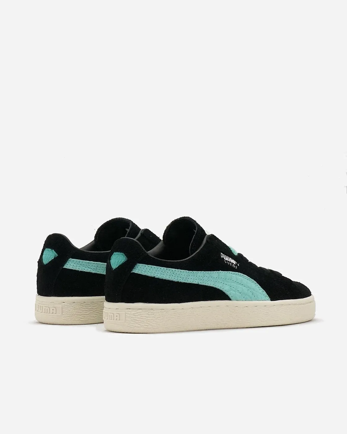 Diamond Supply x Suede Black/Diamond Blue
