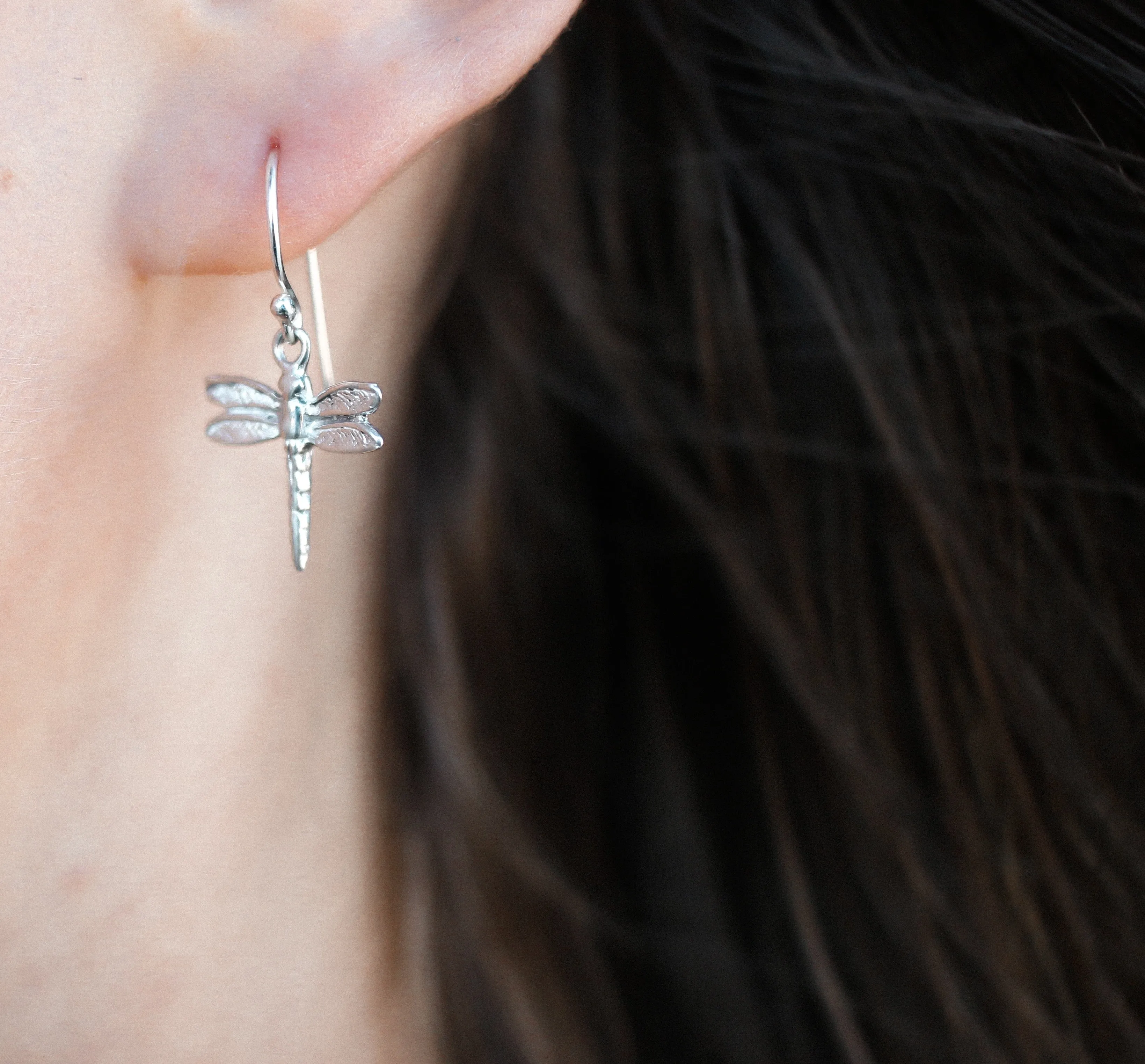 Dragonfly Hook Earrings