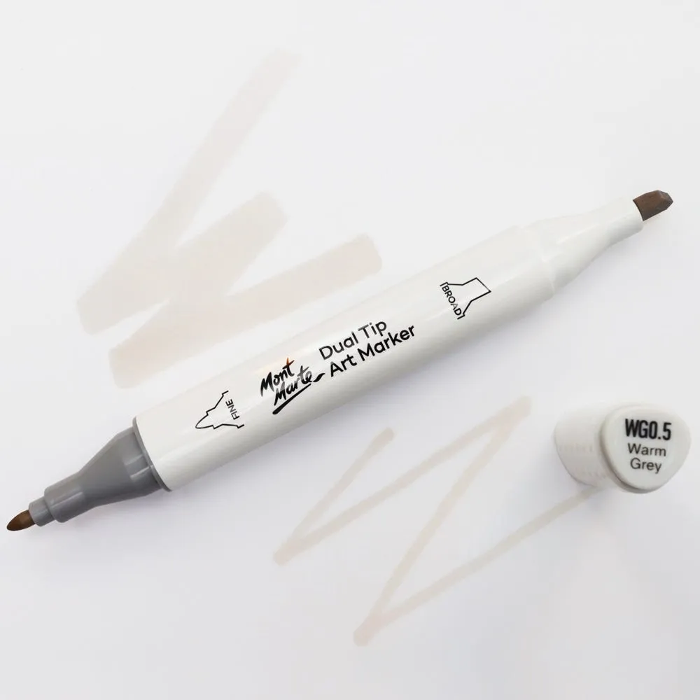 Dual Tip Art Marker Premium - Warm Grey WG0.5