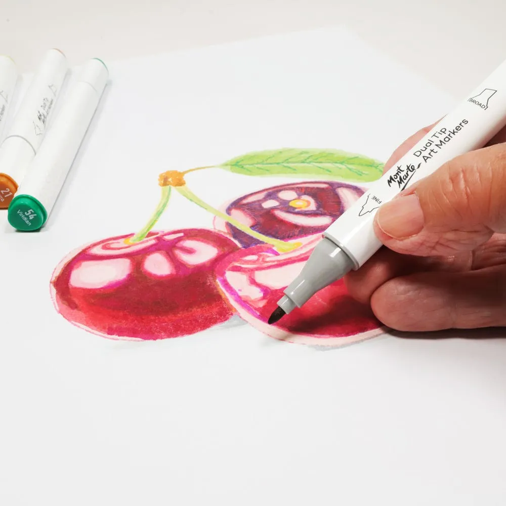 Dual Tip Art Marker Premium - Warm Grey WG7