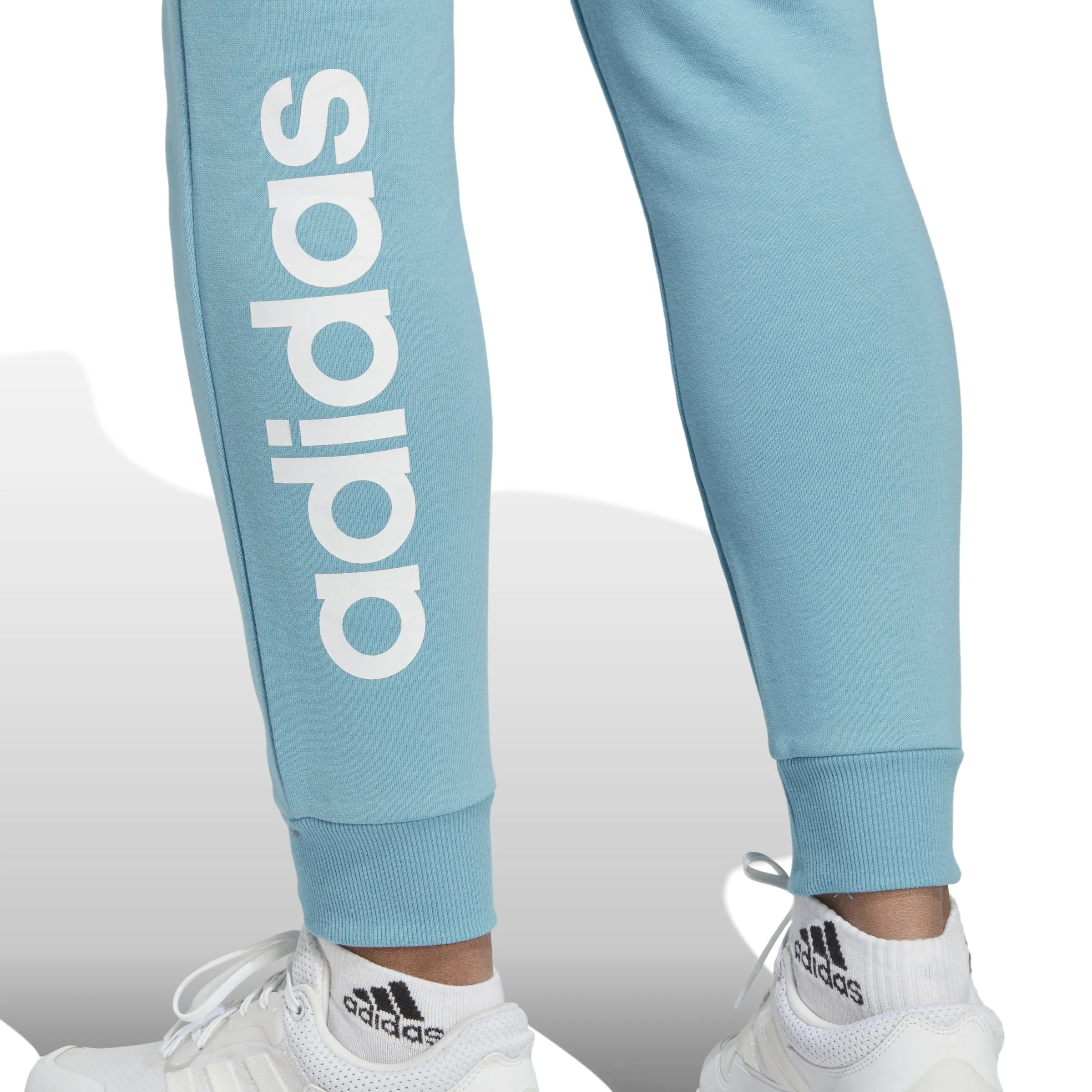 ESSENTIALS LINEAR FRENCH TERRY CUFFED PANTS