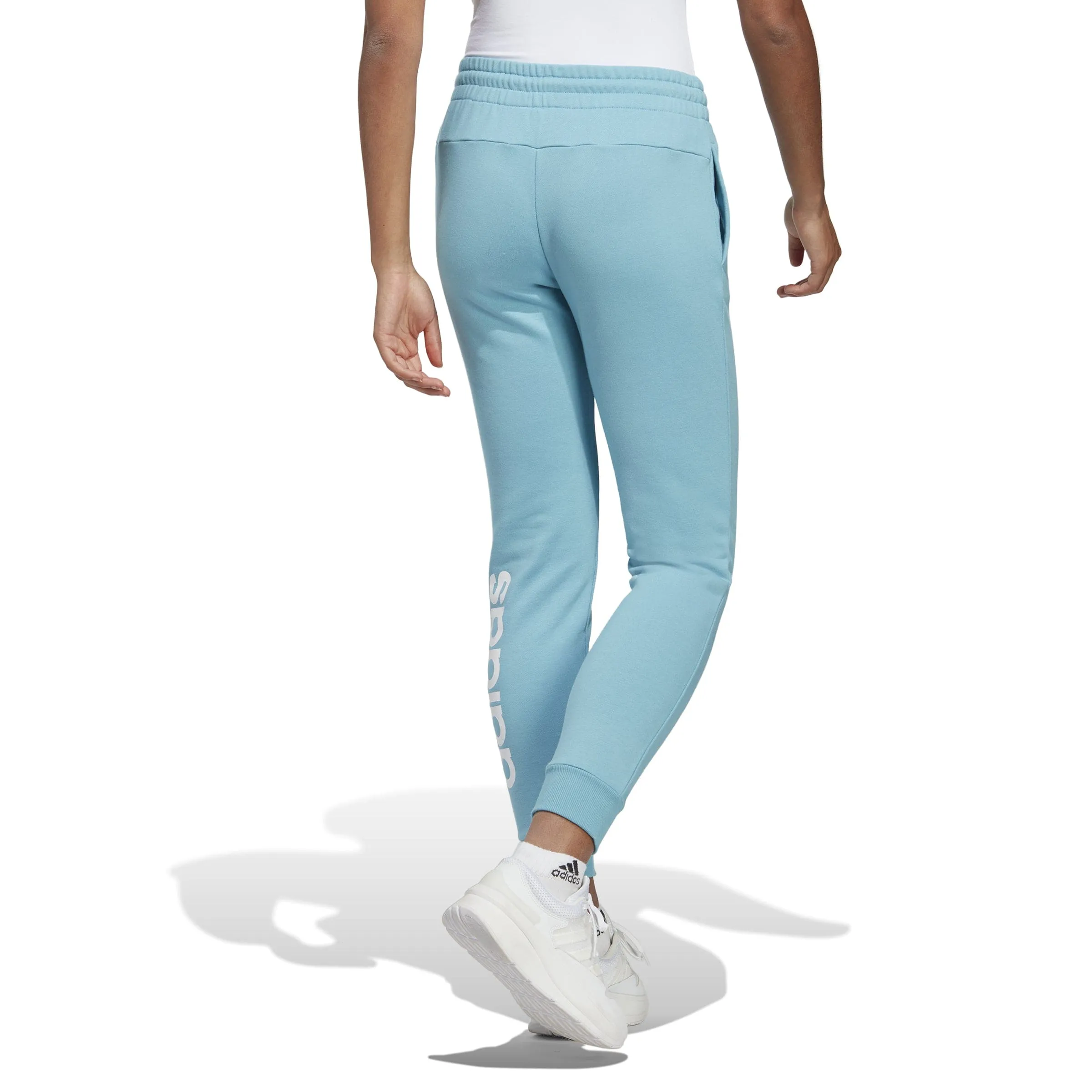 ESSENTIALS LINEAR FRENCH TERRY CUFFED PANTS