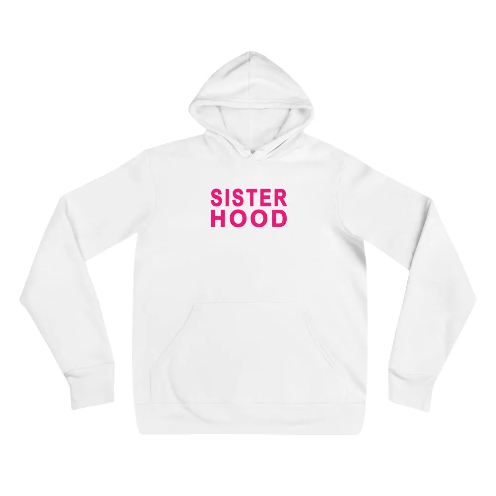 EVERYDAY FLEECE, COZY CHIC HOODIE WHITE - SISTER HOOD