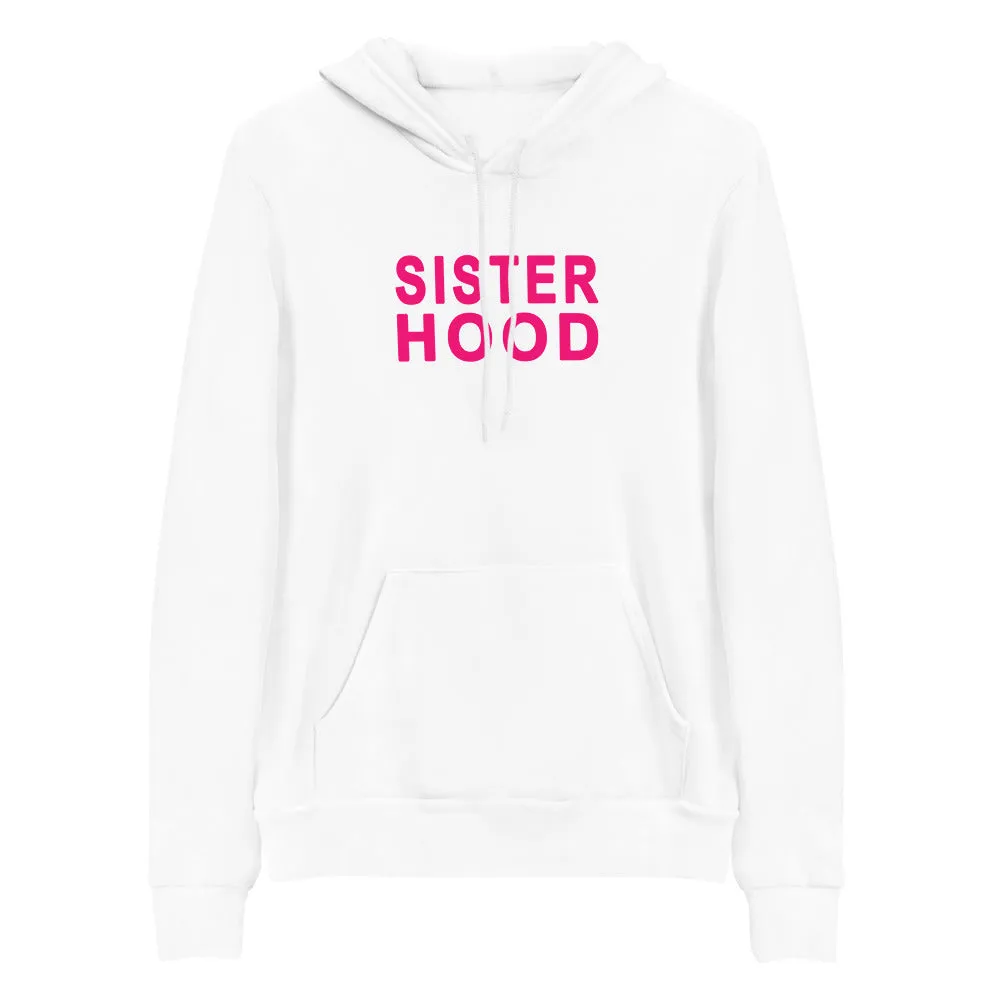 EVERYDAY FLEECE, COZY CHIC HOODIE WHITE - SISTER HOOD