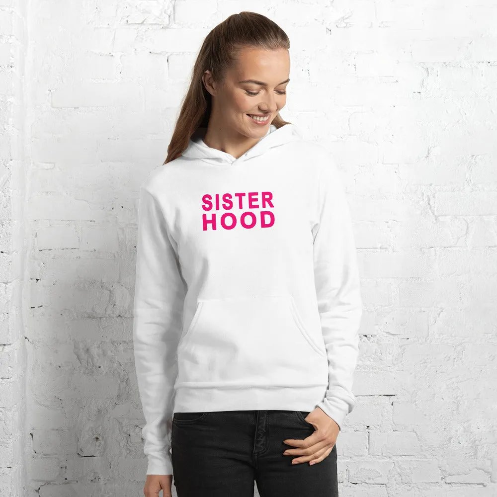 EVERYDAY FLEECE, COZY CHIC HOODIE WHITE - SISTER HOOD