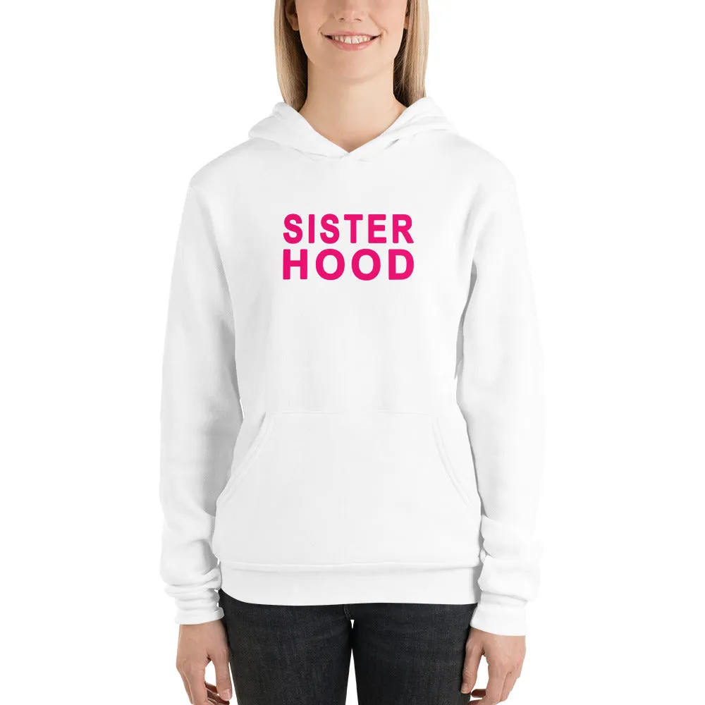 EVERYDAY FLEECE, COZY CHIC HOODIE WHITE - SISTER HOOD