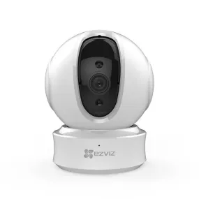EZVIZ by Hikvision C6CN Wireless Full HD 360⁰ View Pan Tilt Indoor Home Camera with Night Vision| Motion Alert on Mobile| 256 GB Slot| Two Way Audio| Sleep Mode (White)