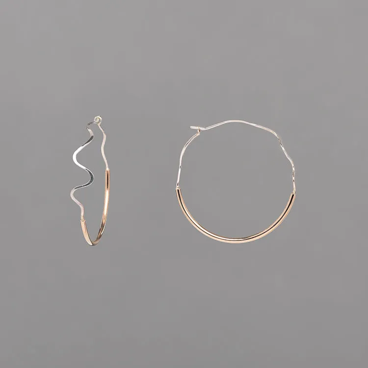 FREEDOM TWO TONE HOOP
