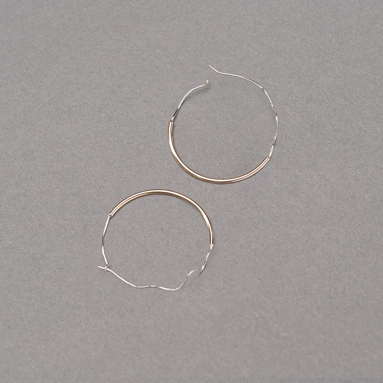 FREEDOM TWO TONE HOOP