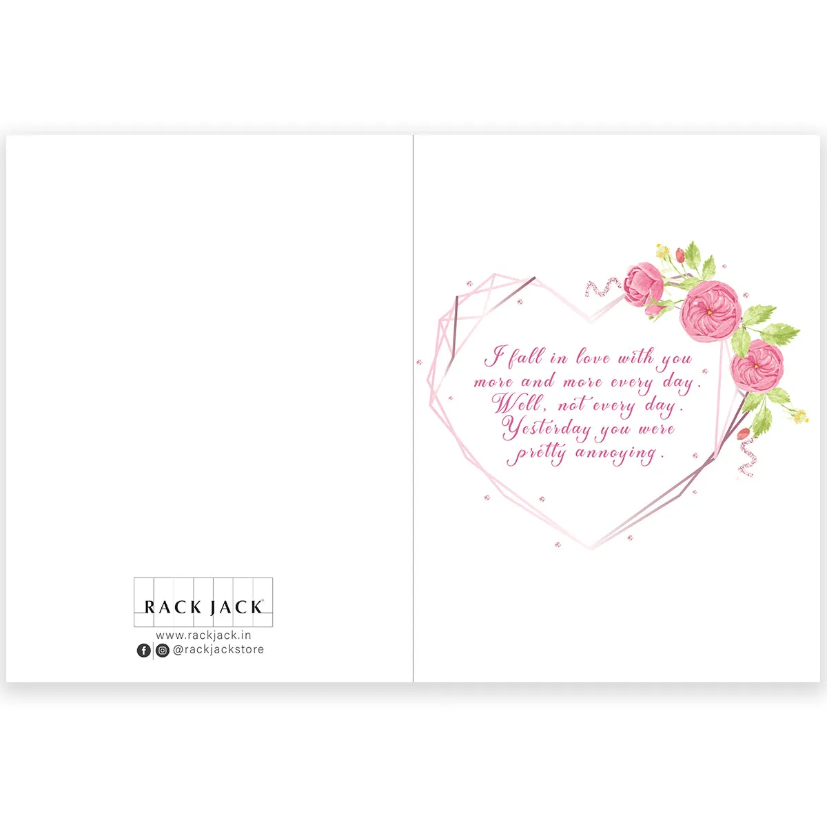 Funny Greeting Card - Love You Everyday