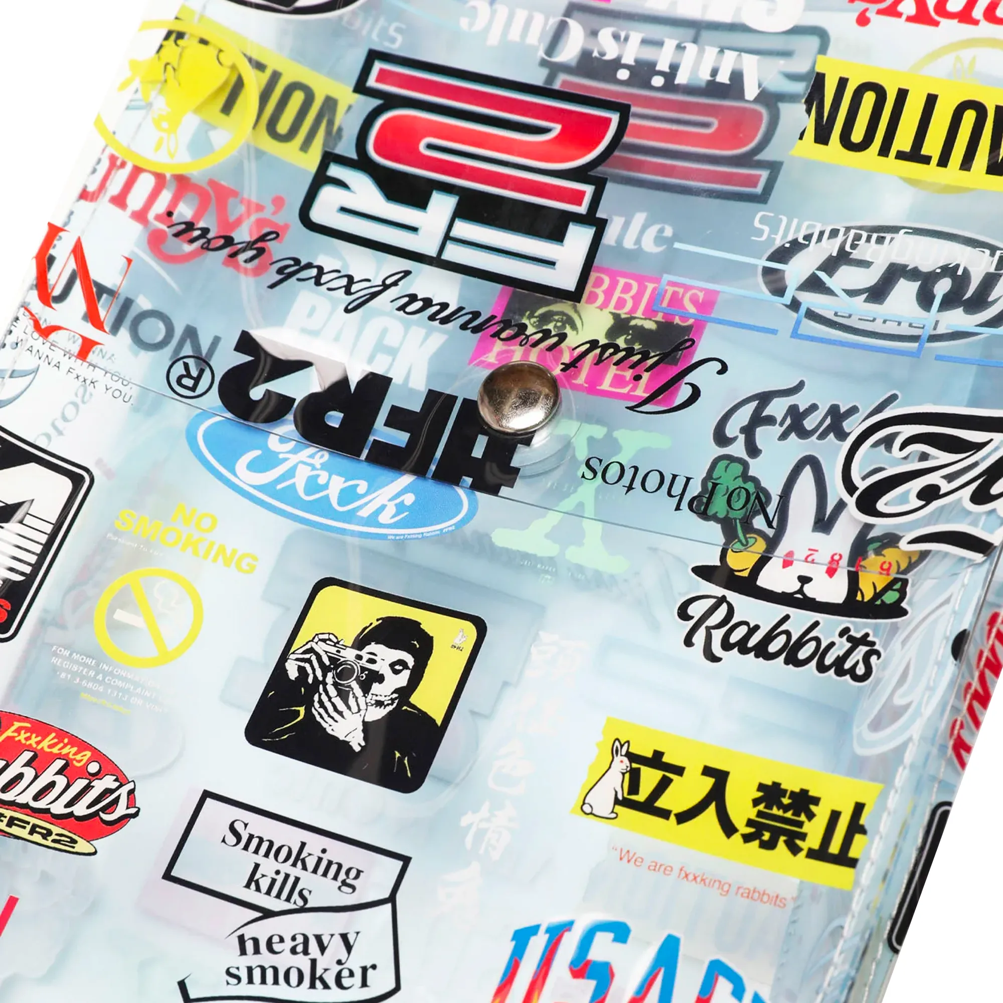 Fxxking Rabbits #FR2 Logos Clear Sacoche Bag FRA1317